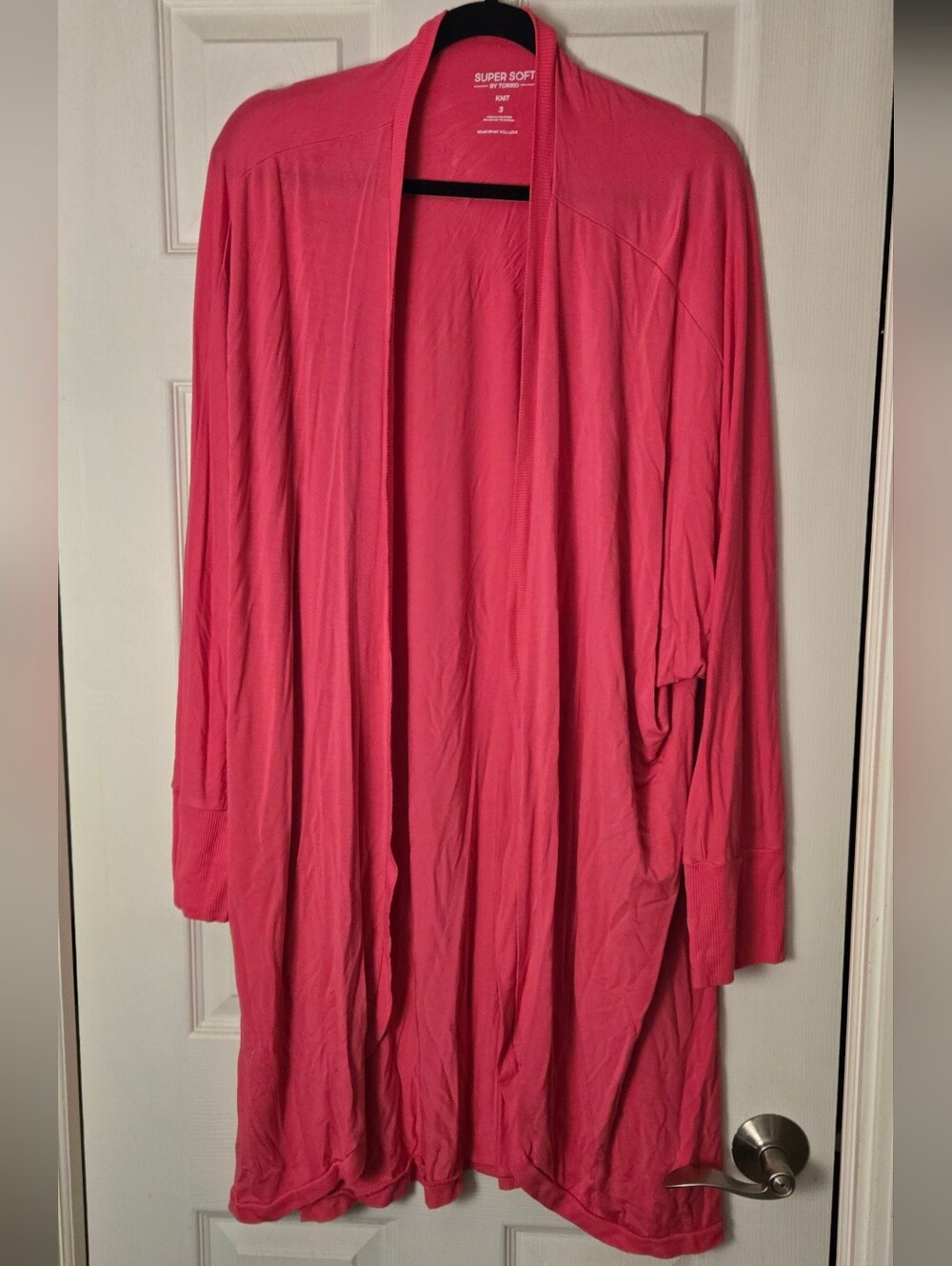torrid Hot Pink Knit Cardigan